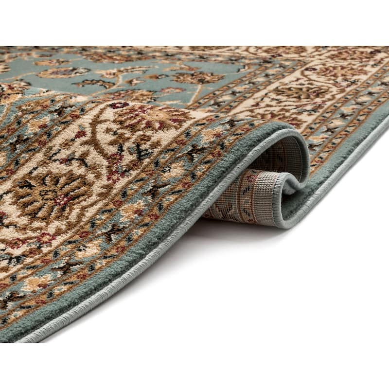 Well Woven Ariana Palace Light Blue Area Rug - 3'11" x 5'3"