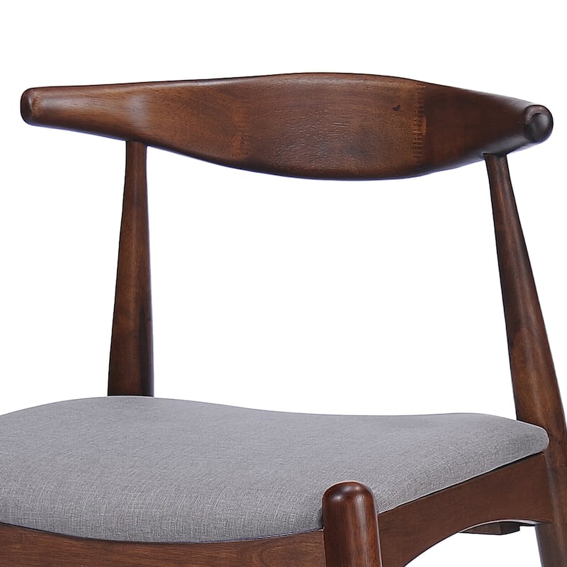 Francie Mid-Century Modern Dining Chairs (Set of 2) by Christopher Knight Home - 20.50" W x 20.25" L x 29.75" H