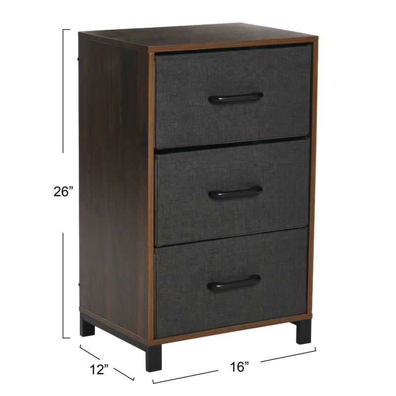 Household Essentials Dresser Nightstand Chest of Drawers