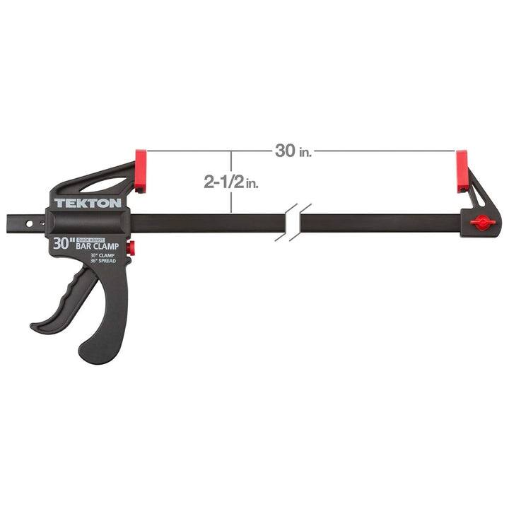 TEKTON 2-Piece Ratchet Clamp Spreader Set, Red-Black, 30x36 Inches - 30x36 Inches