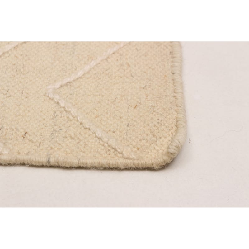 Marrakech Cream Kilim 5'2" x 8'0" - 5'2 x 8'0