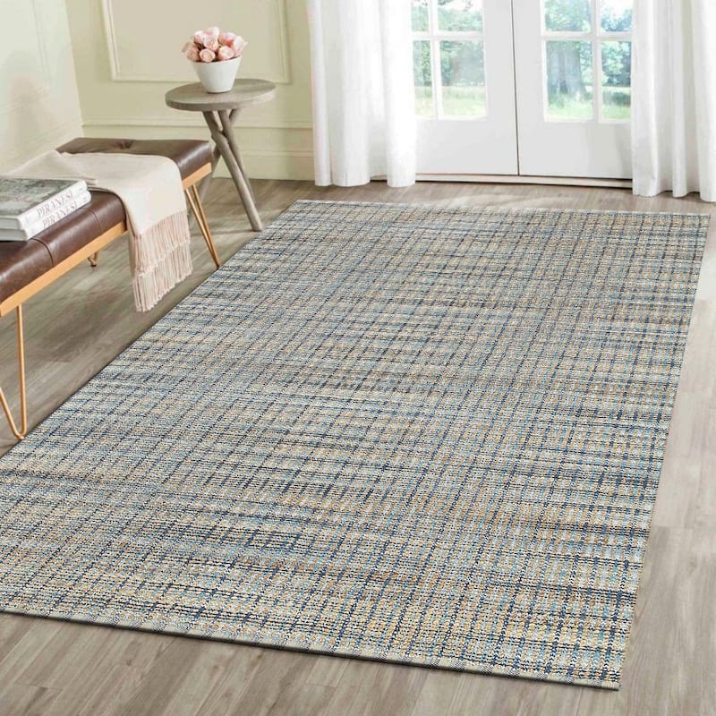Sevita Jute Geometric Area Rug