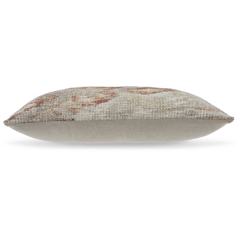 Signature Design by Ashley Aprover Rust/Gray/White Pillow