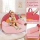 preview thumbnail 9 of 8, Gymax Kids Couch Toddler Foam Sofa w/ Soft & Machine-Washable Teddy