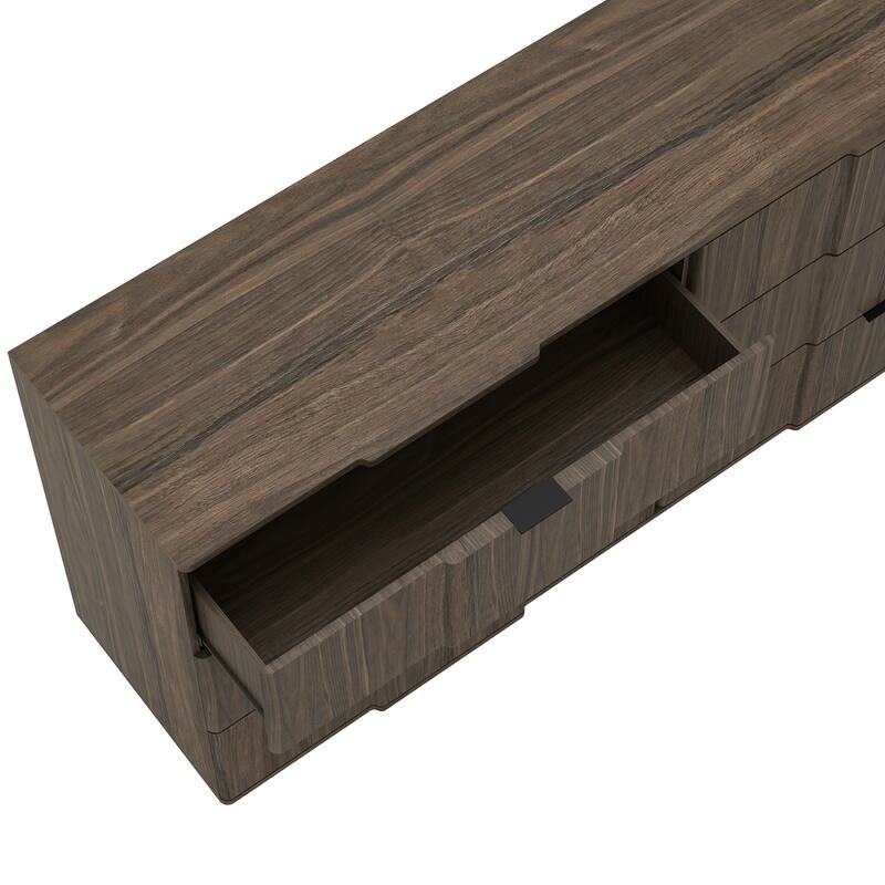 Clive 72 Inch 6 Drawer Bedroom Dresser