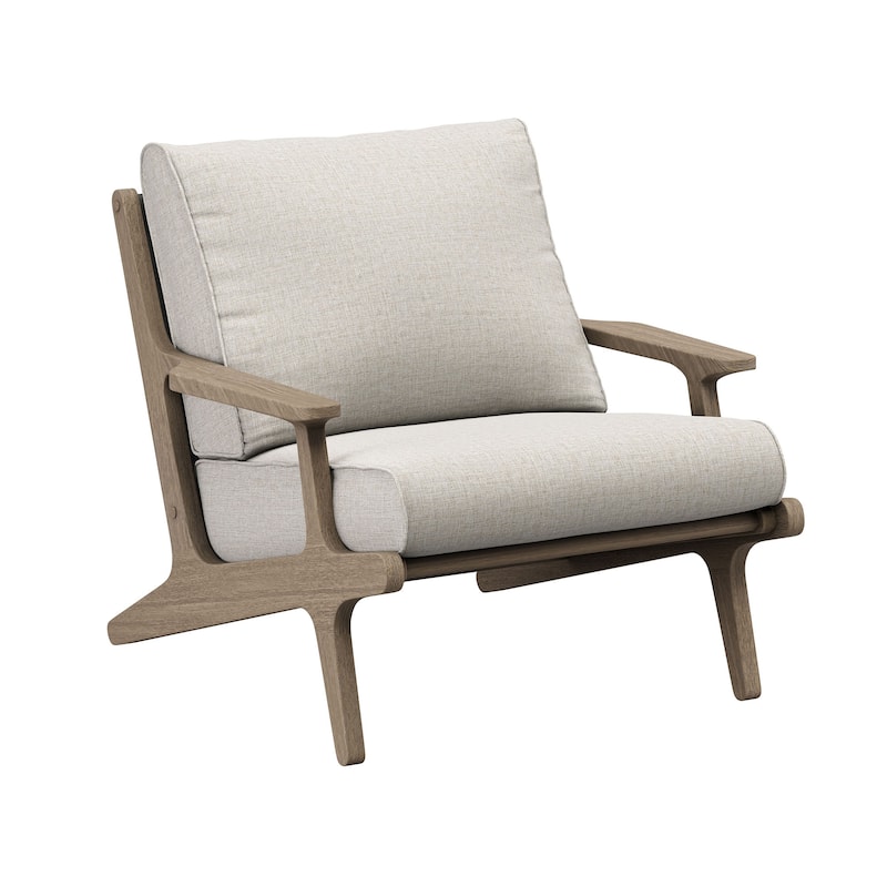 Saratoga Outdoor Patio Teak Wood Armchair