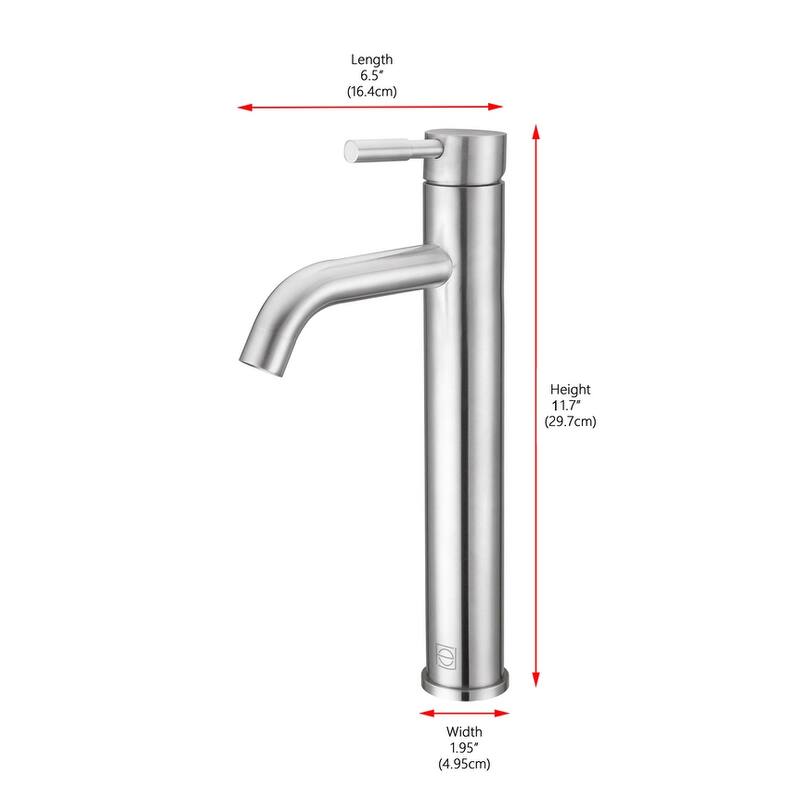 Indigo Home Single Hole Single Handle Bathroom Faucet
