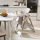 preview thumbnail 15 of 27, Adjustable High Chair for Babies Aged 0-6 Years with Safety Belt and Lockable Wheels