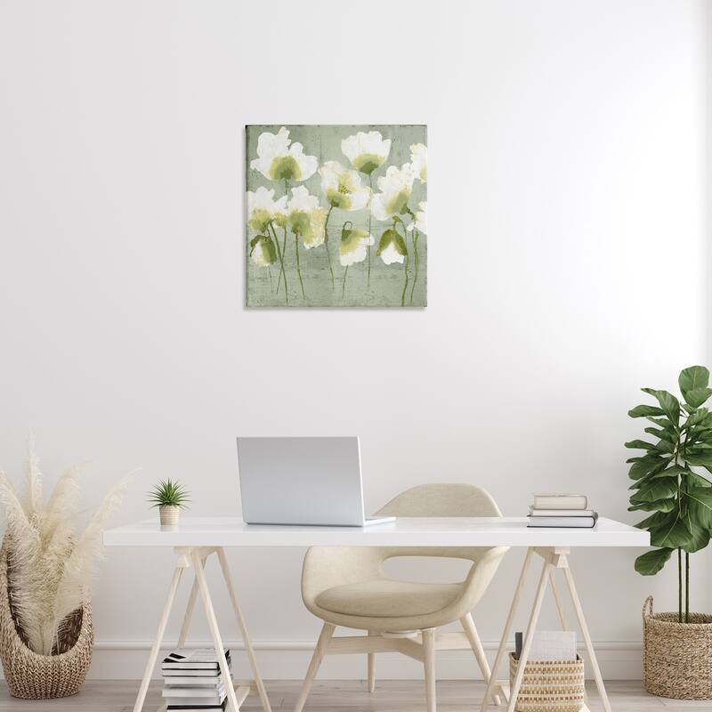 Stupell Charming Flower Impressions Canvas Wall Art Design By Vanessa Austin