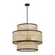preview thumbnail 4 of 3, Meridian M7016 3 Light 22" Wide Pendant