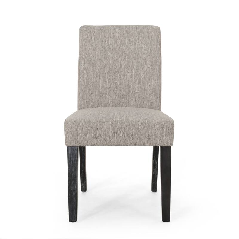 Kuna Contemporary Upholstered Dining Chair (Set of 2) by Christopher Knight Home