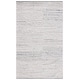 preview thumbnail 21 of 32, Martha Stewart by SAFAVIEH Handmade Lisaveta Modern Wool Rug 5' x 8' - Ivory/Blue - Rectangle