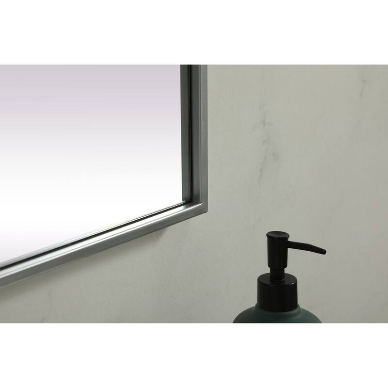 Elegant Lighting MR42436 Eternity 24" W x 36" H Modern Rectangular