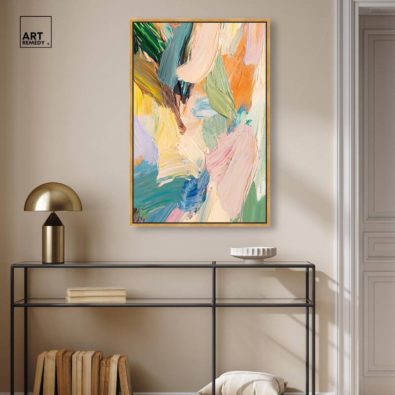 Chromatic Surge I Canvas by Art Remedy