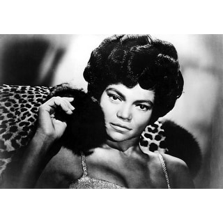 Eartha Kitt with a leopard print fur Photo Print - Bed Bath &amp; Beyond ...