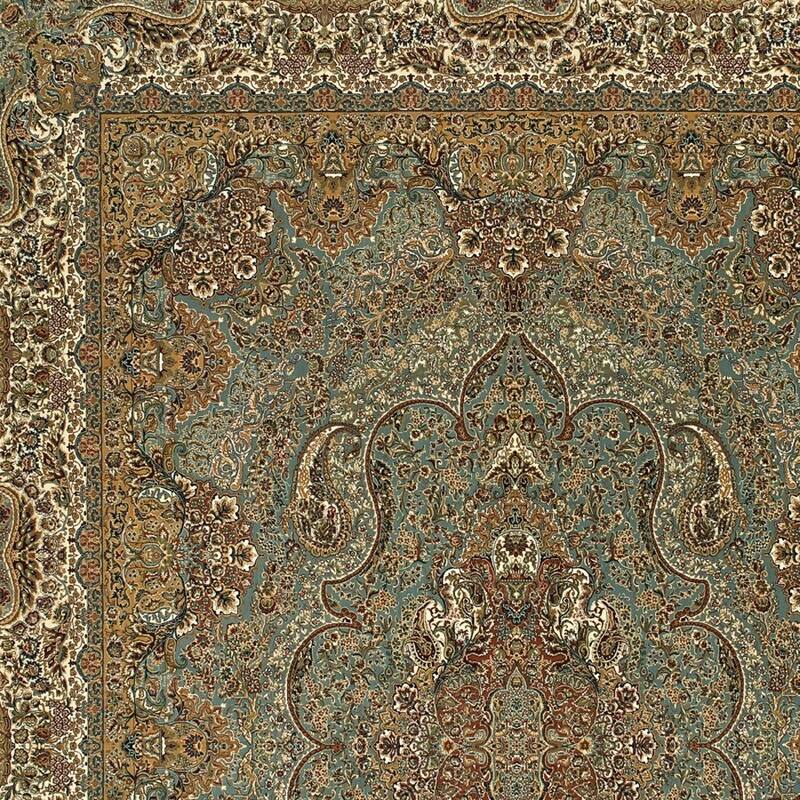 HomeRootsMedallion Traditional Runner Area Rug