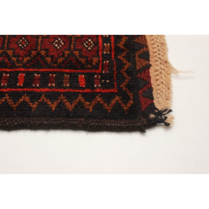 Teimani Burgundy Rug 2'7" x 4'6" - 2'7 x 4'6