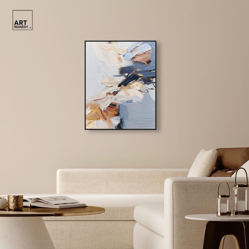 A Symphony in White II Canvas by Art Remedy