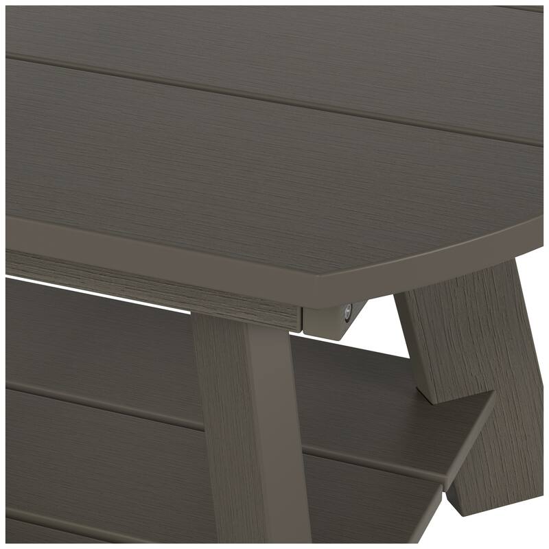 Vineyard HIPS Outdoor Eco-Friendly All Weather Adirondack Coffee Table