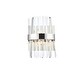 preview thumbnail 1 of 19, Indigo Home 8 inch crystal bath sconce Chrome