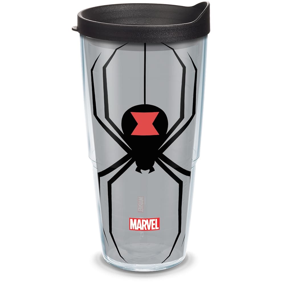 Tervis Marvel Black Widow Made in USA Double Walled Insulated Travel ...