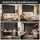 preview thumbnail 8 of 8, 4Pcs 48"x24" 3D Faux Stone Wall Panels Imitation Decorative Wall Tiles for Interior Wall Decor