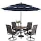 Option With Navy Umbrella