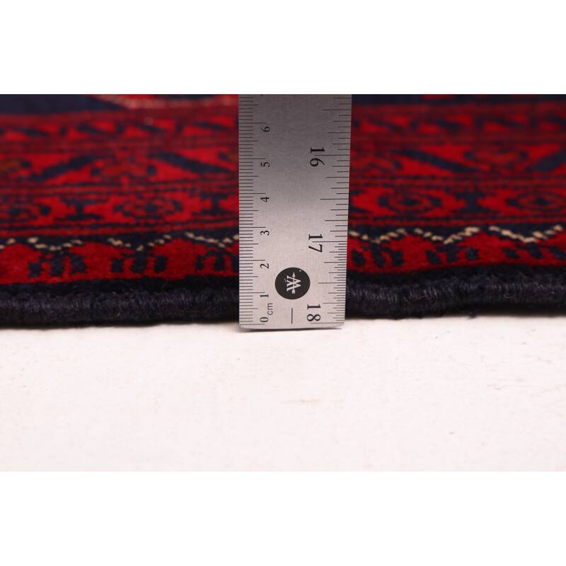 ECARPETGALLERY Hand-knotted Finest Khal Mohammadi Red Wool Rug - 5'7 x 8'4