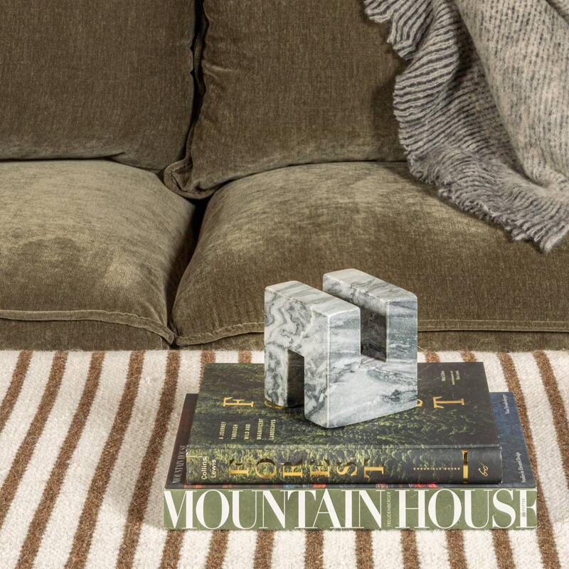 Contemporary Marble Cookbook Stand