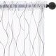 preview thumbnail 25 of 53, Deconovo Rod Pocket Pattern Sheer Curtains for Living Room Pair (2 Panels)