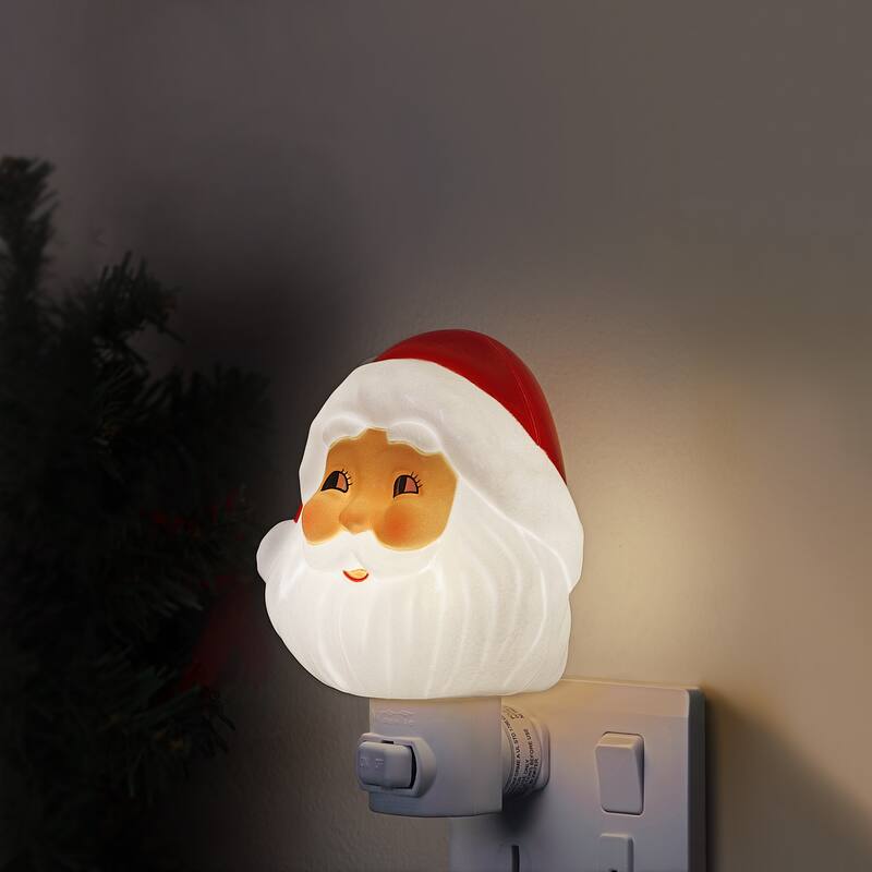 5 in. Shatterproof Night Light - Santa