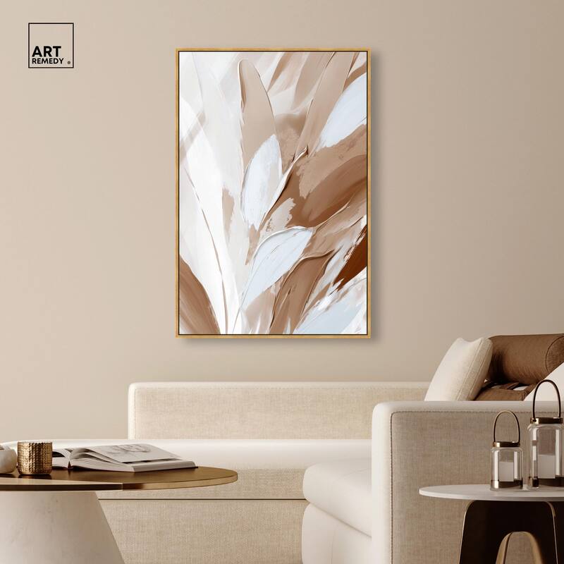 Fawn and Frost II Canvas by Art Remedy