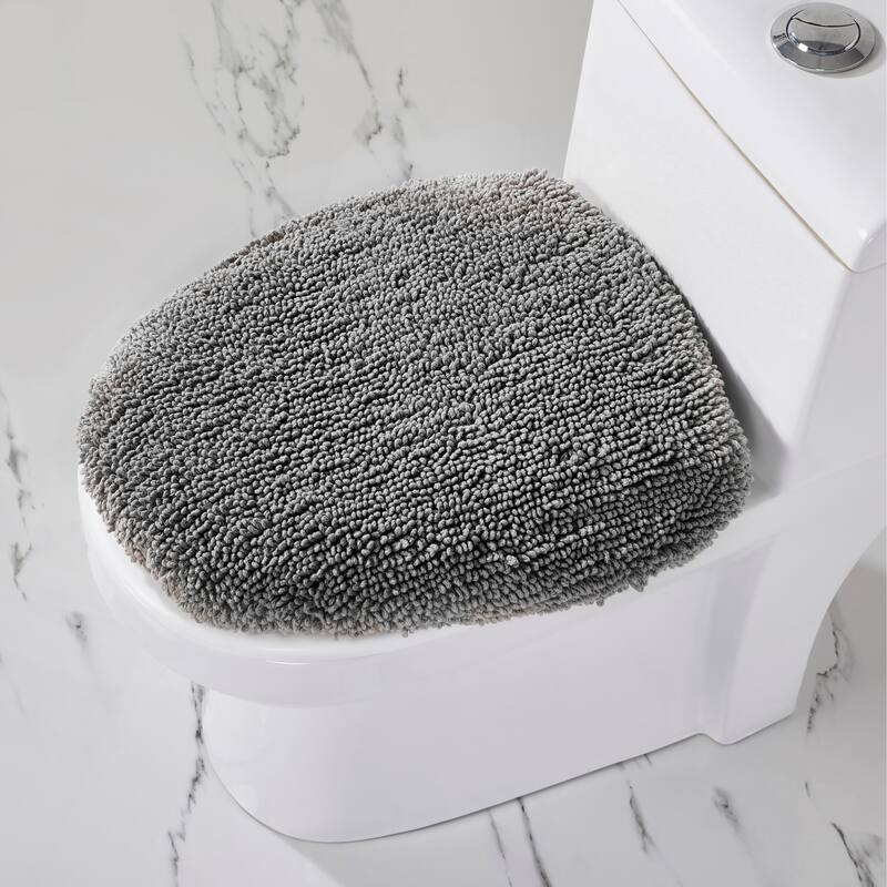 Better Trends Bathroom Rug Set 100% Cotton Tufted Water Absorbent Bath Rug for Shower, Sink Mats Machine Wash Hugo Collection