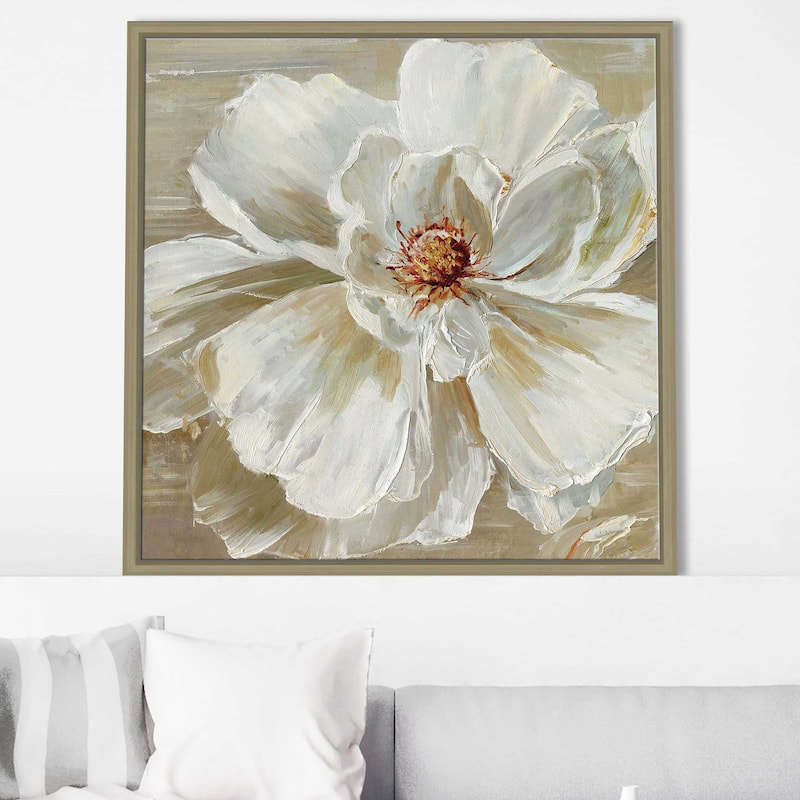 "Bloomin' Beauty I" Print on Floating Canvas