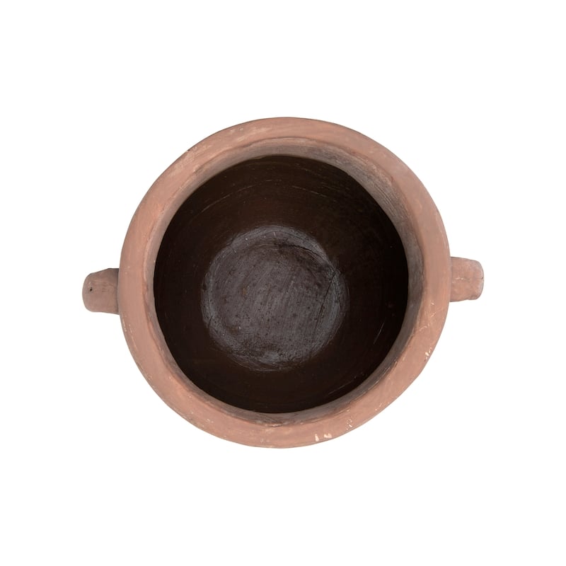 Whitewashed Terra-cotta Urn
