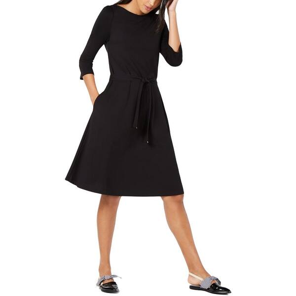 Shop Weekend Maxmara Womens Parma Midi Dress Jersey Fit Flare