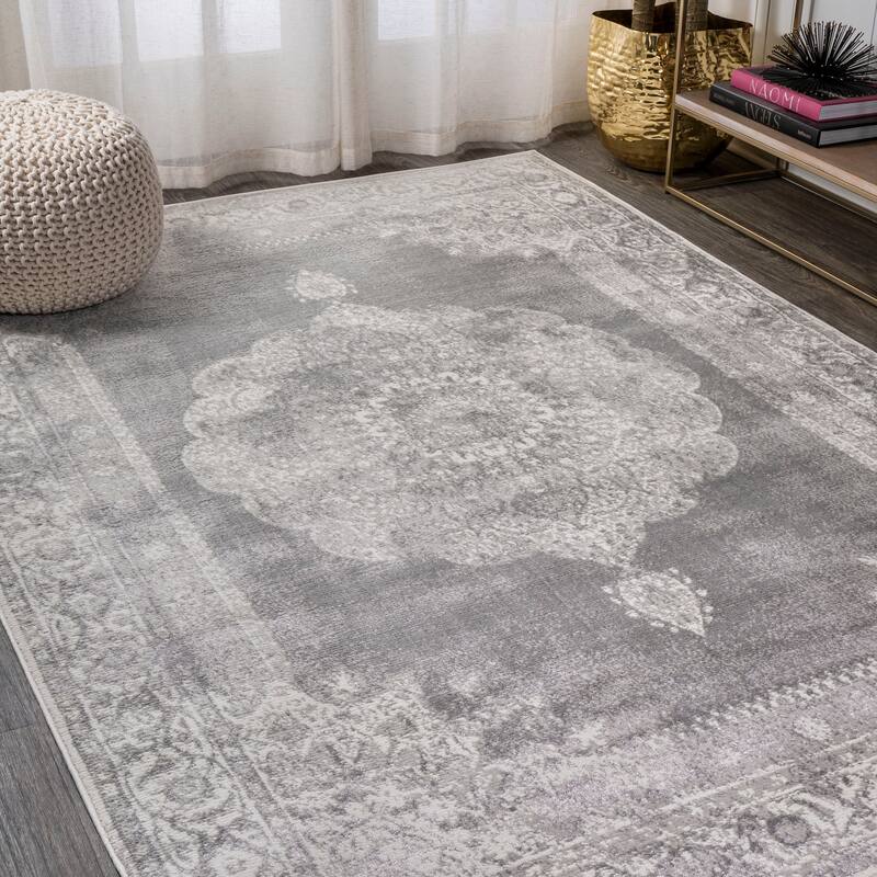 JONATHAN Y Soleiman Cottage Medallion Area Rug