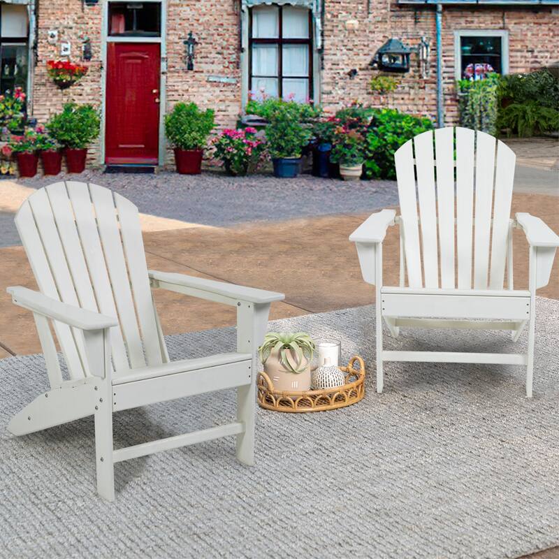 Recycled Plastic Modern Adirondack Chair,Outdoor Patio Chair