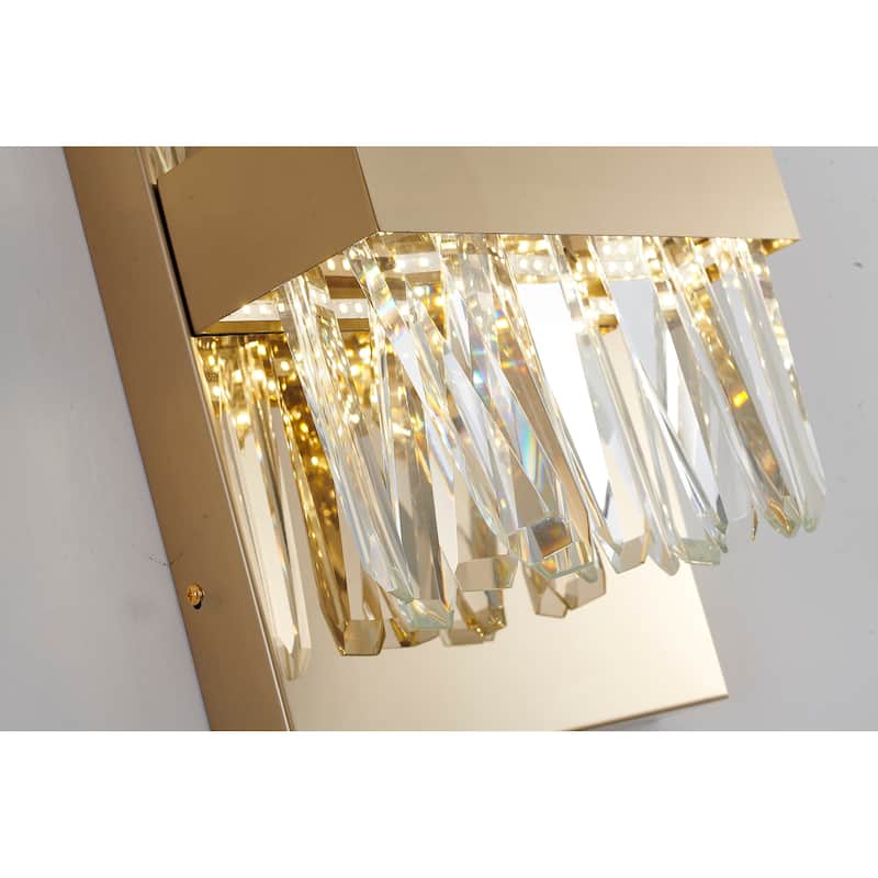 10" Gold Stainless Steel LED Wall Sconce