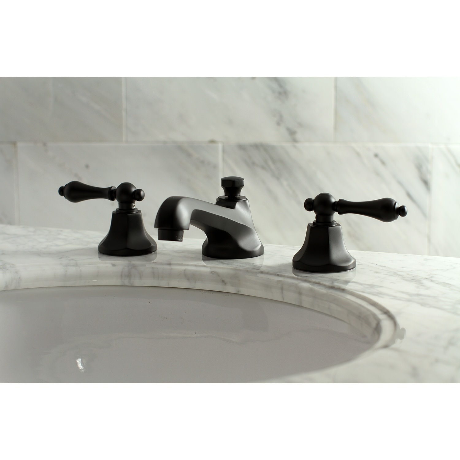 Kingston Brass Metropolitan 8 in. Widespread Bathroom Faucet