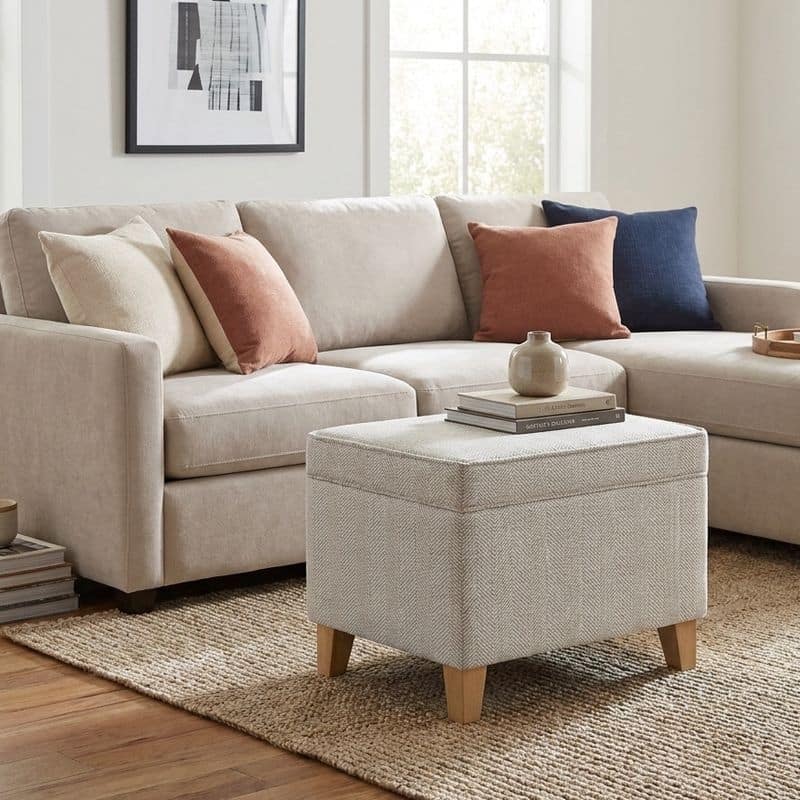 Carson Carrington Hassel Storage Ottoman