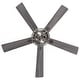 preview thumbnail 4 of 9, River of Goods Roxsie 52-inch Satin Nickel LED Chandelier Ceiling Fan - 52"L x 52"W x 18.25"H - 52"L x 52"W x 18.25"H