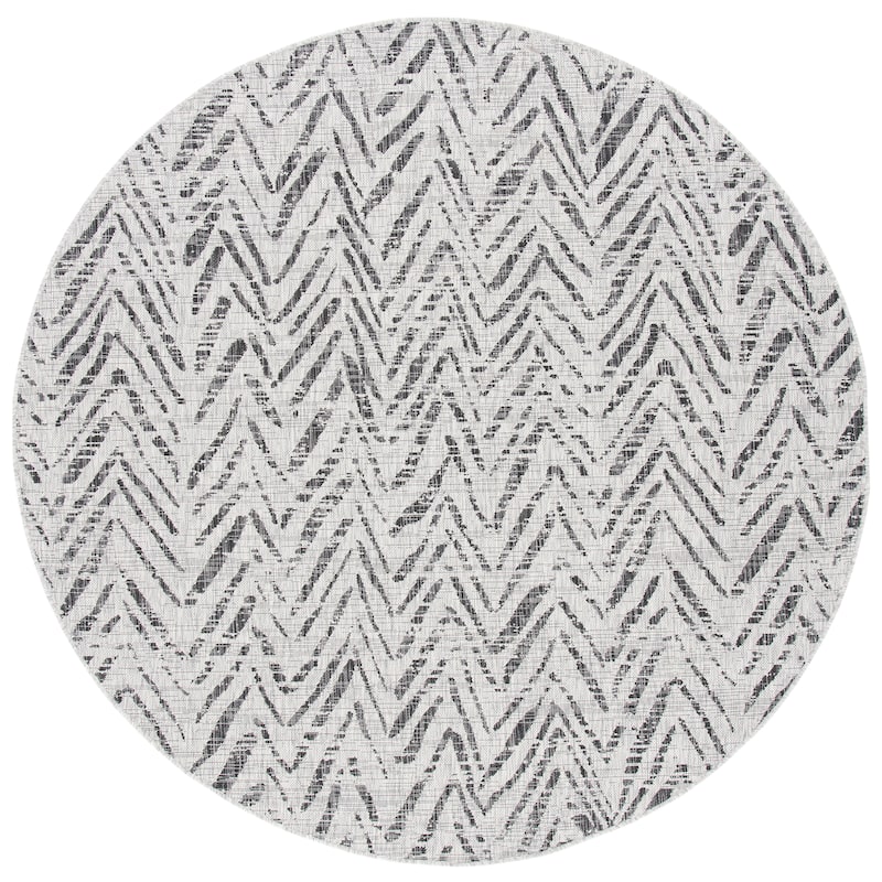SAFAVIEH Courtyard Thin Indoor/ Outdoor Waterproof Patio Backyard Rug