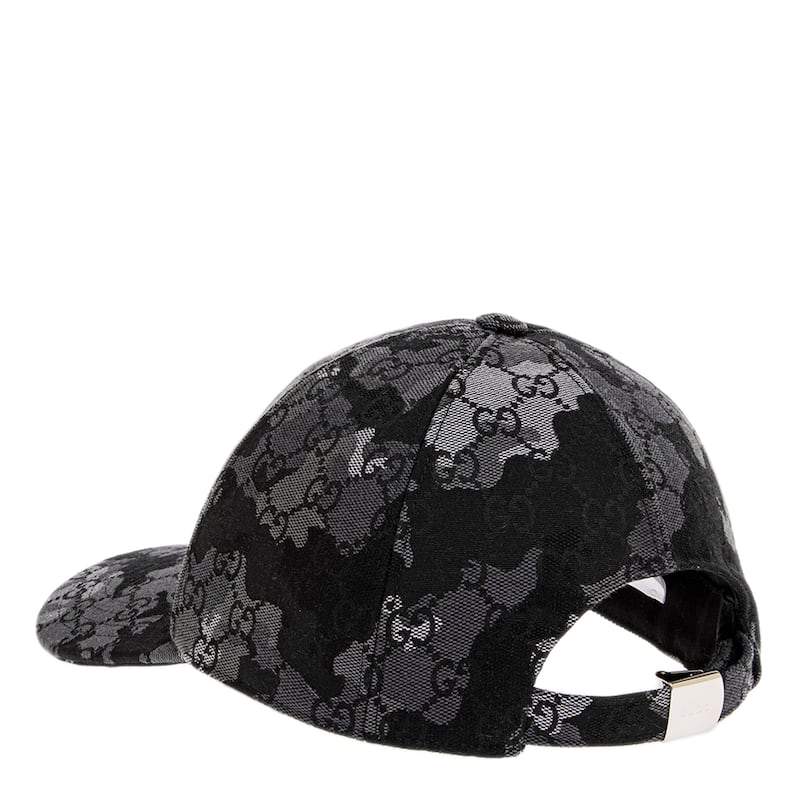 Gucci GG Marbled Canvas Baseball Hat
