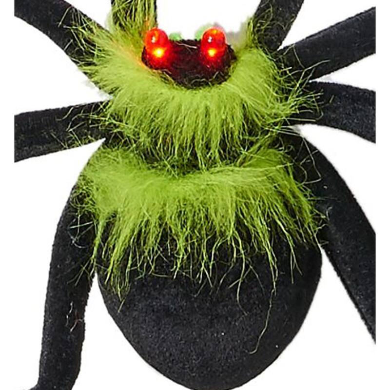 28" Black and Green Tarantula w/ Flashing Eyes