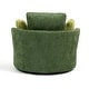 preview thumbnail 186 of 198, 41" W Oversized Accent Barrel Swivel Chair with Moon Storage Ottoman