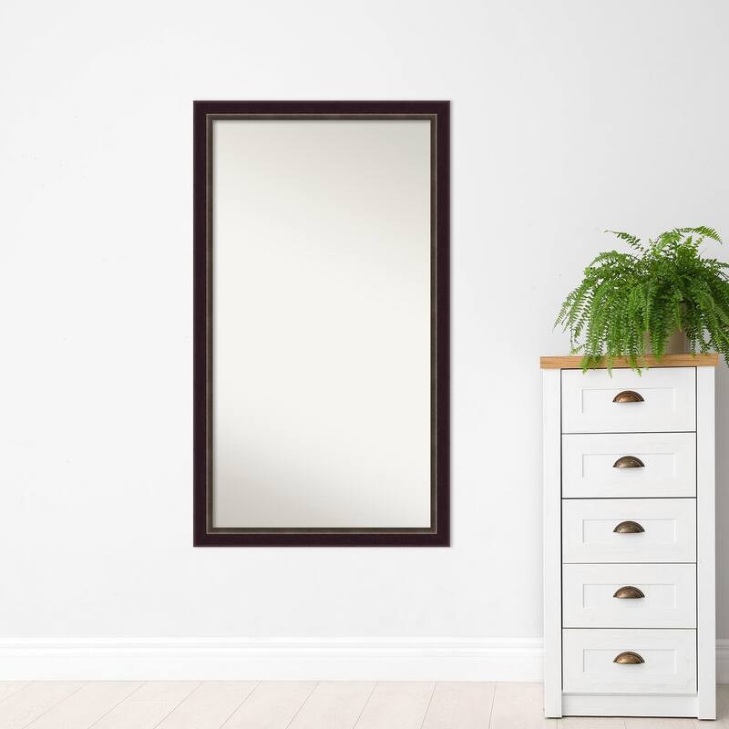 Oversized Wall Mirror Choose Your Custom Size - Signore Bronze Frame