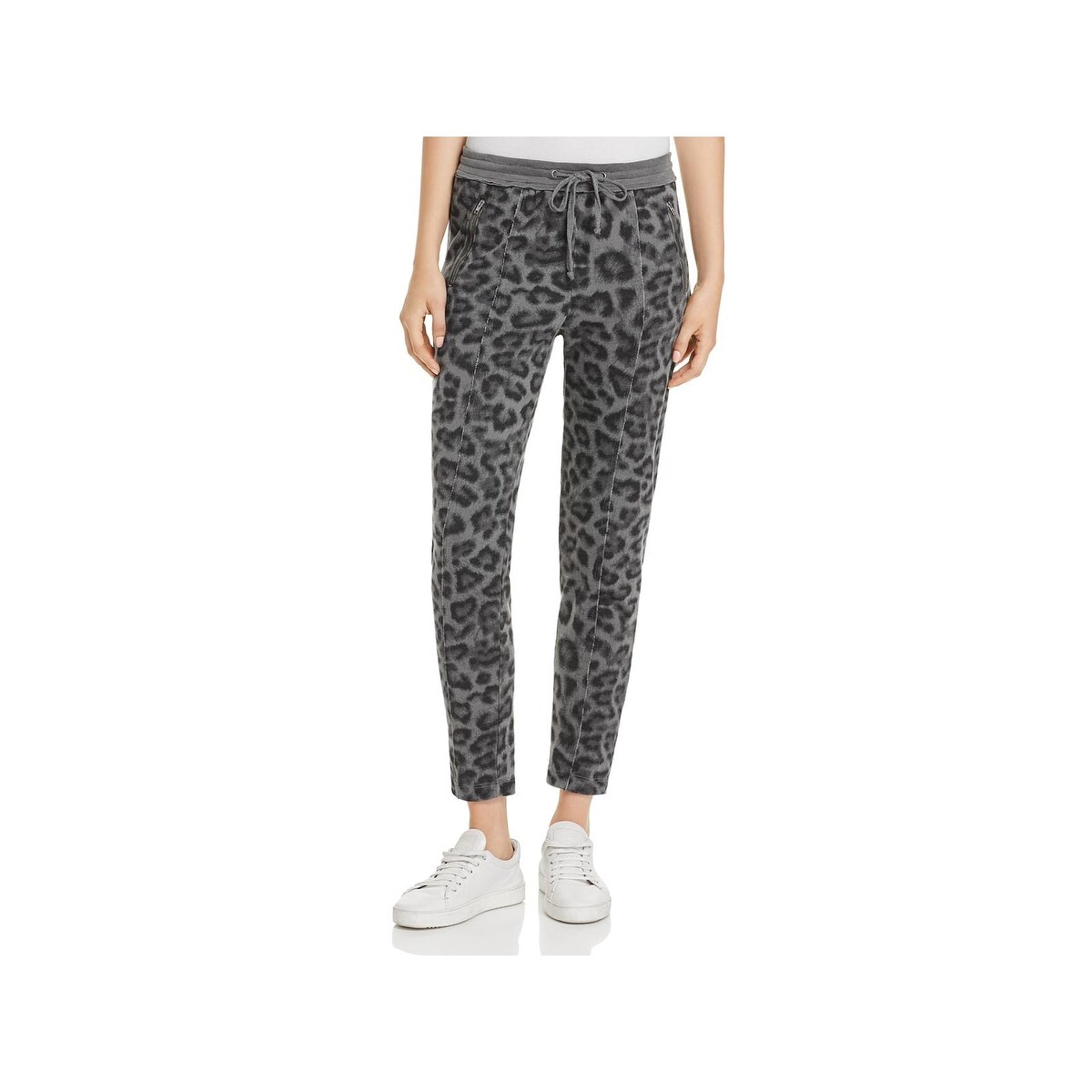 Shop Splendid Womens Jogger Pants Leopard Print Casual Overstock