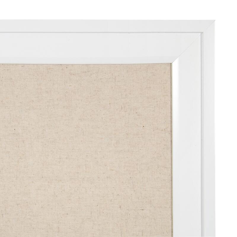 Bosc Linen Fabric Framed Pinboard