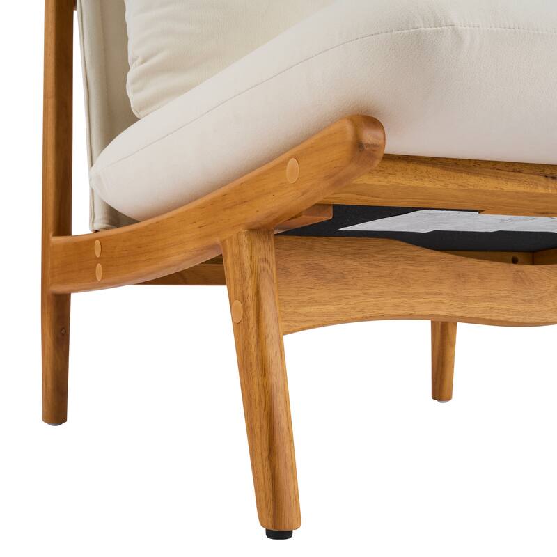 Scott Living Vista Accent Chair Wooden Frame, Set of 2